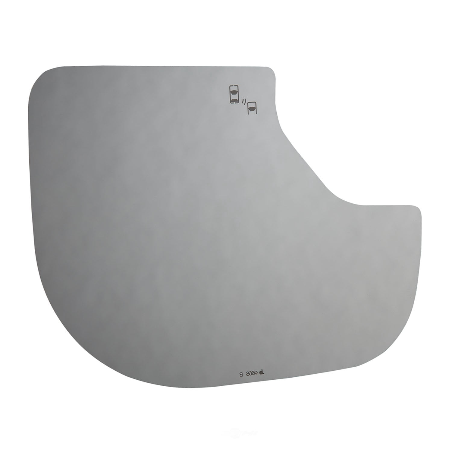 Burco Side View Mirror Replacement Glass - Clear Glass - 4668B