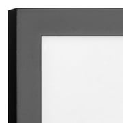 Gallery Perfect Black 12 Piece Square Photo Wall Picture Frame Set, 16.5x10.2x16.7