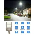 thumbnail image 4 of Chiuer 400W LED Parking Flood Light with Dusk to Dawn Sensor 60000LM 5000K 100-277V Arm Mount, 4 of 8