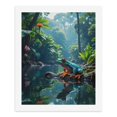 thumbnail image 5 of Paint by Numbers Kit for Adults, Rainforest Frog Tranquil Reflection Paint by Numbers, Easy Paint by Numbers Kit for Adults Beginner, DIY Adult Paint by Number Kits on Canvas, Home Decor, 5 of 7
