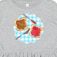 thumbnail image 4 of Inktastic Peanut Butter and Jelly Picnic Girls Toddler Dress, 4 of 5