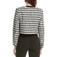 thumbnail image 2 of Endless Rose womens  Cropped Tweed Jacket, l, Black, 2 of 3