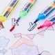 thumbnail image 4 of 4 rotuladores de tiza líquido, bolígrafos de punta reversible de 5 ml para dibujo y grafiti, pack de 4, 4 of 9