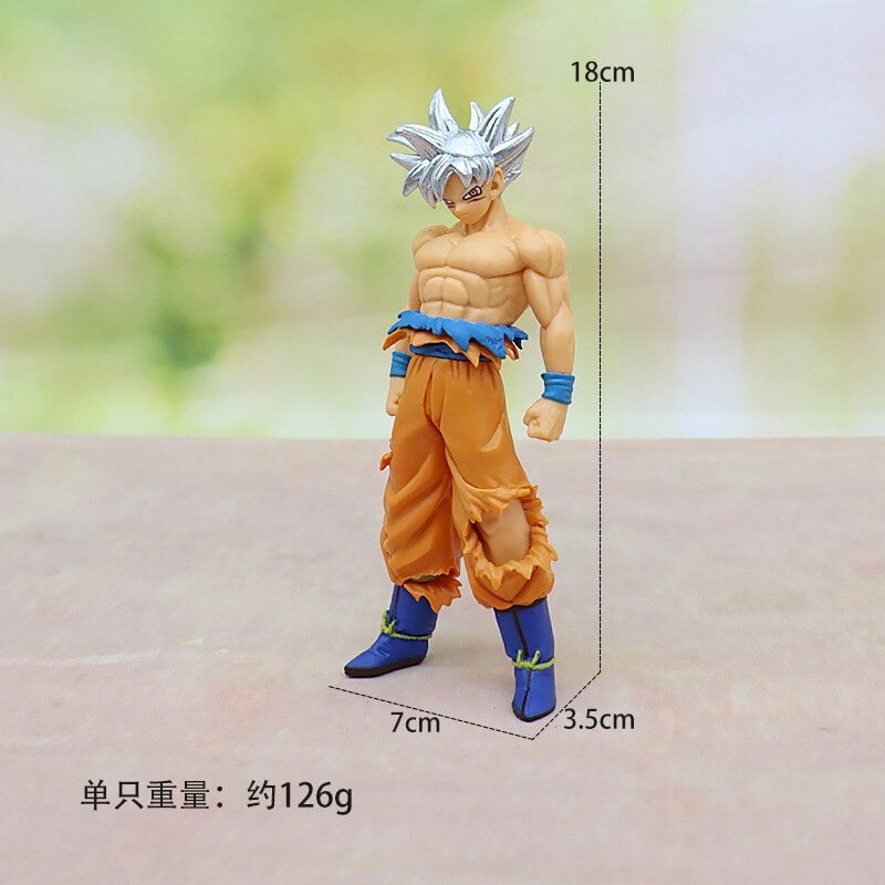 Anime Dragon Ball Z Super Saiyan figura de acción modelo GK Rose Goku ...