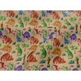 thumbnail image 4 of oneOone Viscose Jersey Pale Orange Fabric Palm Tree|Elephant & Dinosaur Craft Projects Decor Fabric Printed By The Yard 60 Inch Wide, 4 of 5