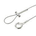 thumbnail image 4 of Unique Bargains Picture Hanging Wire Kit 1M Load 66lbs with Horizontal Fixing Screws 6Set, 4 of 4