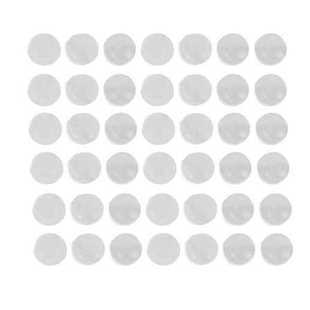 Mobutofu Shock Absorbing 1 Set 160Pcs Transparent Silicone Cabinet Door Bumpers