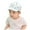 White, variant on ZHENHONG Baseball Caps for Girls Baby Sunhat Adjustable Trucker Flat Eaves Beret Baseball Cap Toddler Summer Hats Dad Hats