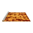 thumbnail image 2 of Ahgly Company Machine Washable Indoor Rectangle Abstract Yellow Modern Area Rugs, 7' x 9', 2 of 4