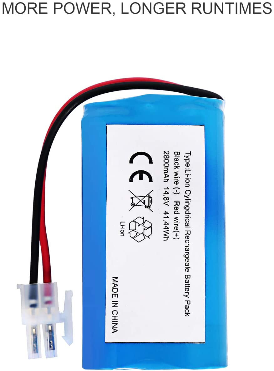 14.8V 2800mAh Battery Replace For ILIFE A4 A4S A6 A7 Robot Vacuum Cleaner NEW