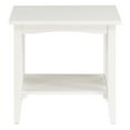 thumbnail image 3 of Sierra Mission End Table in White Finish in Engineered Wood, 3 of 9