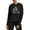 Black, variant on NEW adidas Women's Glam-Logo Crew Neck Sweatshirt Black Size XS