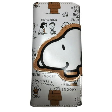 Peanuts by Mainstreet Classics Charlie Brown PU Leather Unisex Bifold Wallet with Snap Closure