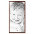 thumbnail image 2 of ArtToFrames 18x36" Walnut Picture Frame, Brown Wood Poster Frame, with Regular Acrylic and Foam Backing 3/16 inch (FBPL-4215), 2 of 7
