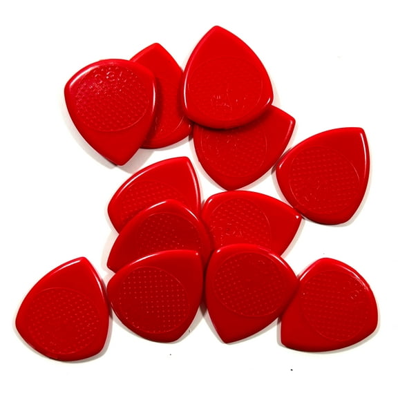 Fred Kelly Picks Fat Flat Picks 12 Picks Delrin Heavy Good Grip 2.02mm
