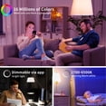 thumbnail image 7 of Skksst E26/E27 Smart Light Bulbs 9W/10W RGBCW LED Bluetooth App Control Music Sync Color Changing Dimmable Light Bulbs, 7 of 7
