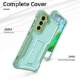 thumbnail image 4 of ExoGuard For Samsung Galaxy S21 FE Case, Phone Case with Screen Protector and Kickstand (Green), 4 of 10