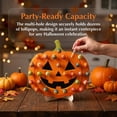 thumbnail image 6 of Dalxymotic Halloween Lollipop Stand, Ghost Pumpkin Web Candy Rack, Tabletop Treat Display Accent, Candy Stand, Halloween Party Dessert Decor for Home, Kitchen, Counter, Buffet, 6 of 8
