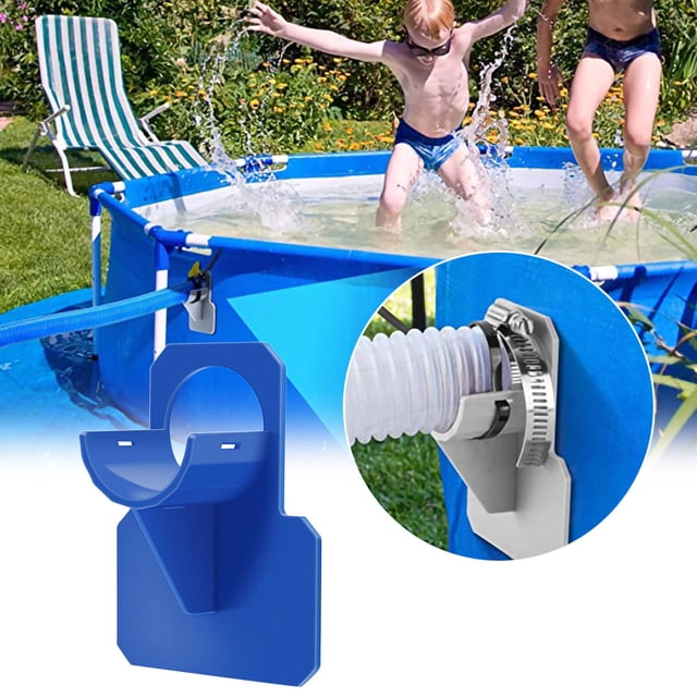 30-37mm Inflatable Swimming Pool Pipe Holder Plastic Swimming Pool Hose Support Bracket Hose Clamp