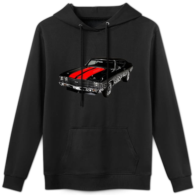 Sudadera Coche Muscle Clásico - Estilo Vintage, Para Amantes de los Autos
