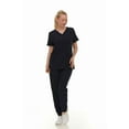 thumbnail image 6 of HEAL+WEAR Soft Stretch Scrub Set 4-Way Stretch V-Neck Top & Cargo Jogger Pants for Women, 6 of 6