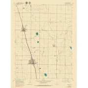 Topo Map - Eaton Colorado Quad - USGS 1960 - 23.00 x 30.48 - Glossy Satin Paper