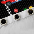 thumbnail image 4 of Manfei Boys Cartoon Automobile Black Out Curtains, Green Red Sports Car Curtains Pack of 2 (42x63 Each), Buffalo Checkered Flag Bedroom Curtains, Curtains and Drapes Home Decor, 4 of 6