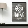 thumbnail image 4 of The Stupell Home Decor Collection Bless This Nest Planks Wall Art, 4 of 5
