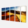 thumbnail image 2 of Impression sur Toile Désert Sahara Jaune Algérie - Paysage, 2 of 3
