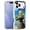 Cute Cartoon Dogs, variant on Designed for iPhone 16e Case, [Military Grade] Heavy Duty 3-Layer Transparent Shockproof Drop Full-Body Protective Cover for iPhone 16e (2025) 6.1" - Patriotic American Flag Bald Eagle