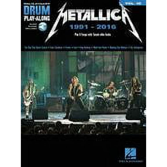 Hal Leonard Metallica: 1991-2016 Drum Play-Along 48 Book/Audio Online