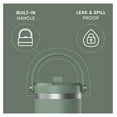 thumbnail image 2 of Nomad 32 oz with Handle and Straw Lid, Leakproof, Double Insulated, 32oz Cup, Stainless Steel | Sage Leaf, 2 of 9