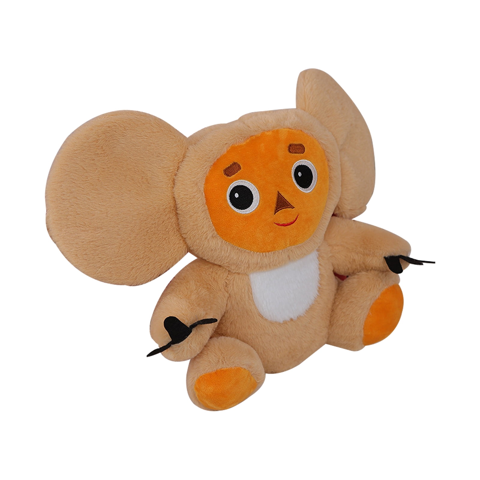 Cheburashka Monkey Plush Doll Popular Russian Cartoon Movie Characters Soft  Stuffed Figure Doll Toy for Kids and Adults Fans