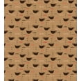 thumbnail image 3 of Ambesonne Kitchen Duvet Cover Set, Coffee Cups Espresso, 2-Calking, Chocolate Pale Brown, 3 of 7