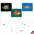 thumbnail image 3 of 10 Thank You Note Cards Pack (4 x 5.12 Inch) - FISHTOONS M6491TYG, 3 of 6