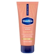 Vaseline Hand Butter for Dry Hands, Cherry Aura 72HR Moisture and a Sweet Cherry Scent, 3.4 fl oz