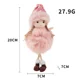 thumbnail image 2 of Angel Doll Pendant Christmas Doll Hanging Ornaments Christmas Tree Plush Ornaments Christmas Plush Ornaments for Christmas Party,Wedding Presents（pink）, 2 of 4