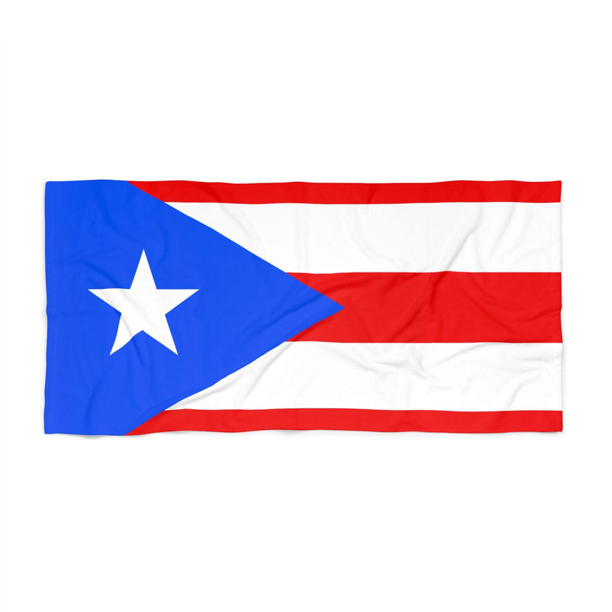 Puerto Rico Flag Beach Towel | Quality  Long Lasting - 2 Sizes | Boricua Pride