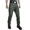 thumbnail image 2 of Qertyioot Mens Fashion Overalls Spring Outdoor Multi-pocket, 2 of 3