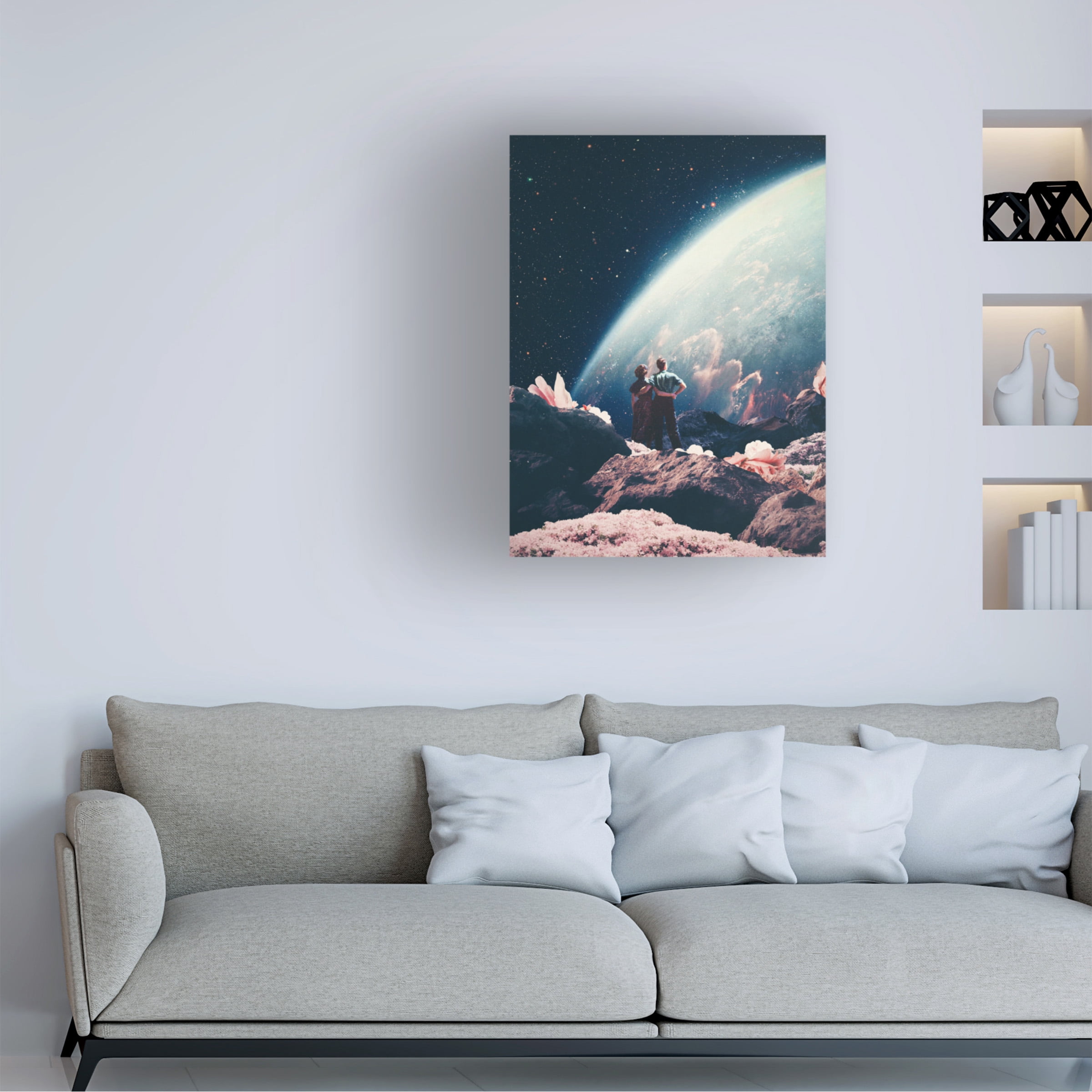 Frank Moth 'Often Mistaken for Absent' Canvas Art