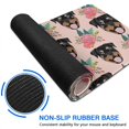 thumbnail image 6 of Long Mouse Pads for Desk,Rottweiler and Pioneer Flower Desk Mats on Top Of Desks, Desk Mouse Pad Extra Large with 3mm Non-Slip Base and Stitched Edge for Gaming,Office,Work,Home 31.5"x11.8", 6 of 6