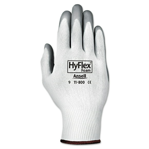 AnsellPro HyFlex Foam Nitrile-Coated Nylon-Knit Gloves ,GLOVES,HYFLX,FOAM,MD
