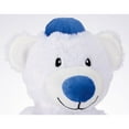 thumbnail image 2 of Rite Lite 8.5" Hanukkah "Chewdaica" Plush Bear Chanukah Dog Toy - Blue/White, 2 of 2