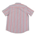 thumbnail image 2 of Camisa George para Hombre Camisa Manga Corta Diseño Rayas Multicolor Talla M, 2 of 4