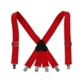 thumbnail image 1 of CTM®  Elastic Clip-End 2 Inch Fireman Suspenders (Men's), 1 of 3