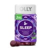 OLLY Sleep Gummy Supplement, 3mg Melatonin, L-Theanine, Chamomile, Blackberry Zen Flavor, 70 Ct