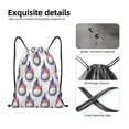 thumbnail image 4 of Gaeub Golf balls Drawstring Backpack Bag Sport Gym Sackpack Heavy Duty String Backpack for Men Women-Medium, 4 of 6