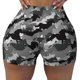 thumbnail image 2 of Balery Horse Silhouette Pantalones cortos de entrenamiento estampados para mujer, sin costuras, ajustados, para gimnasio, yoga, correr, deportes, ejercicio activo, fitness.-Medium, 2 of 8