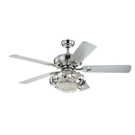Warehouse of Tiffany Rexie 52-inch 5-Blade 3-Light Ceiling Fan