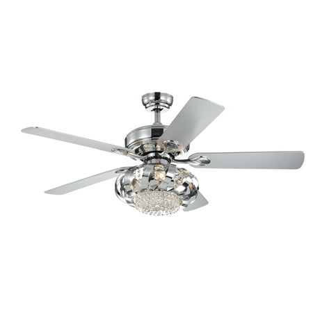 

Rexie 52-inch 5-Blade 3-Light Fandelier